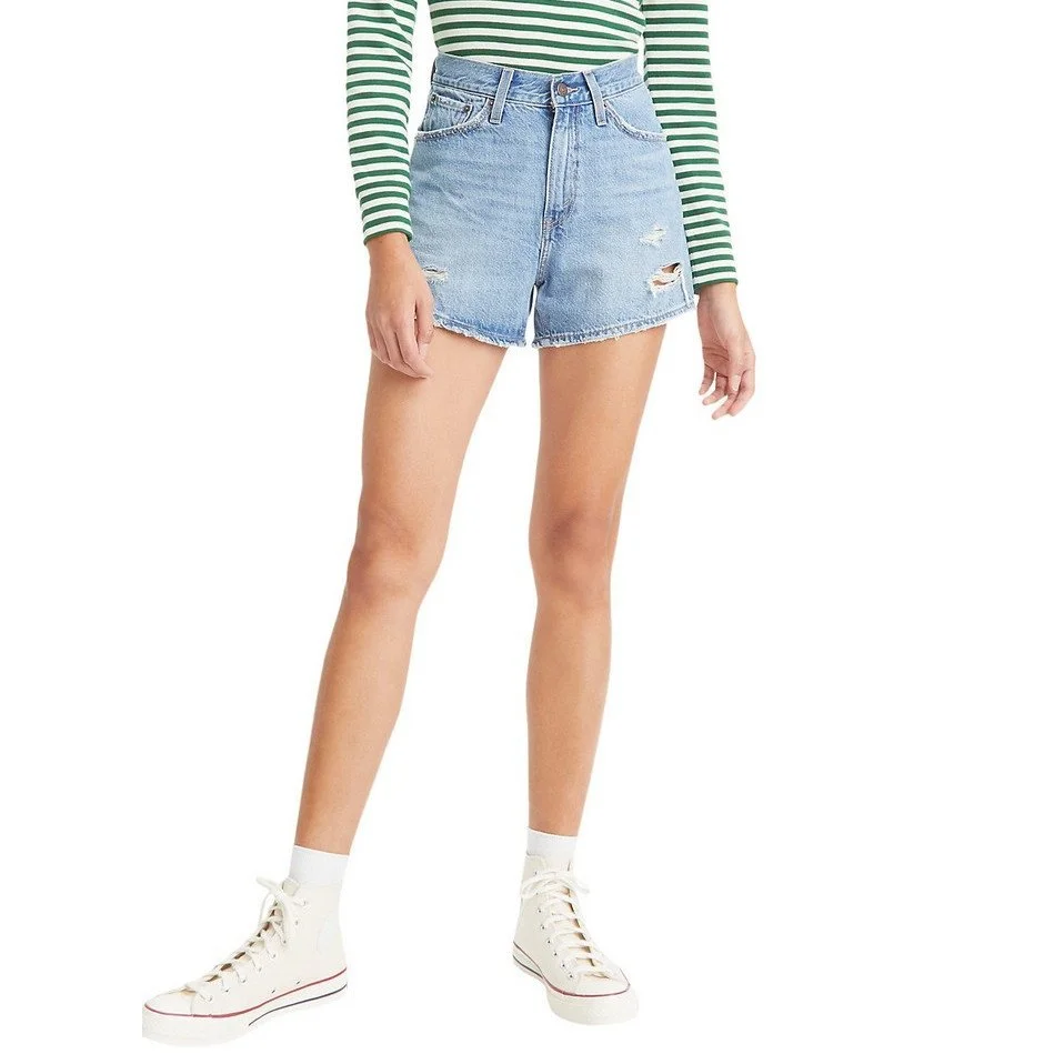 Levis shorts mom shop